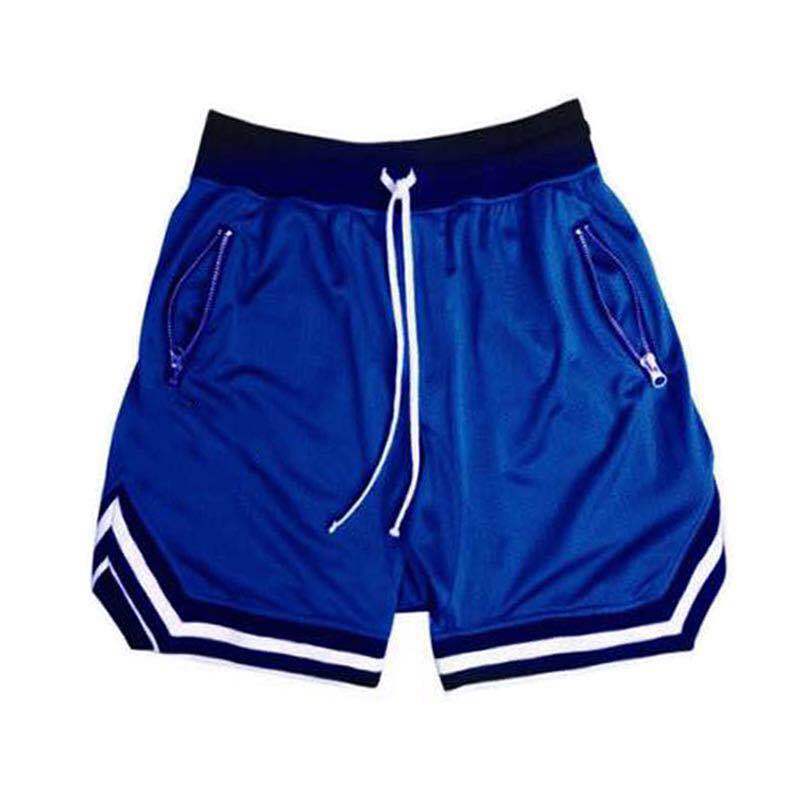 Men's Breathable Mesh Sports Shorts for Basketball and Gym Training
